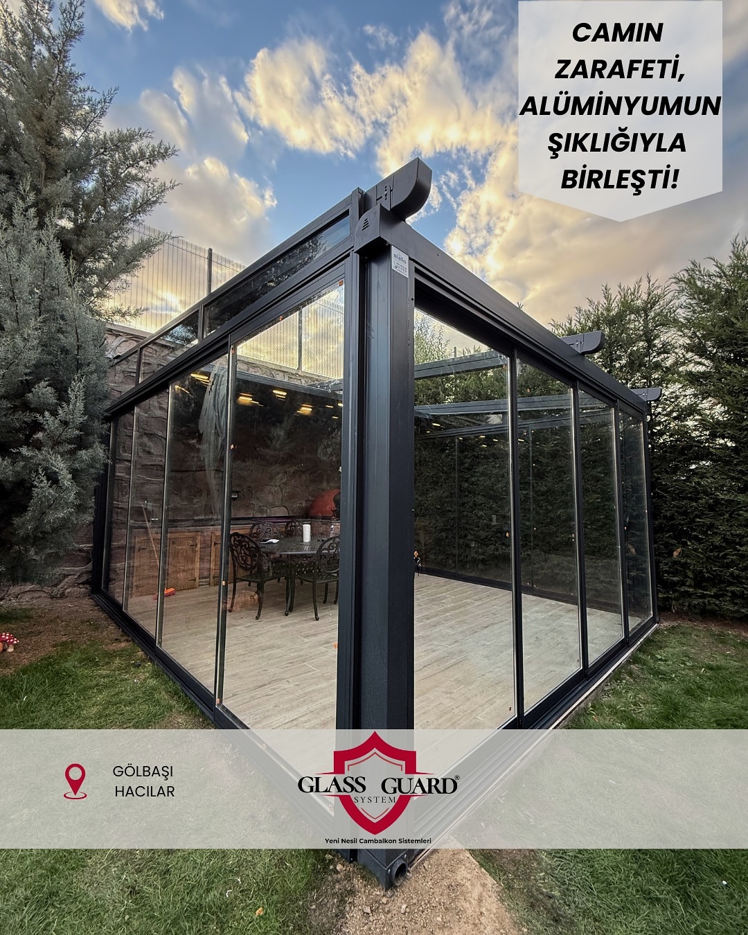 Isıcamlı Sürme Cam Balkon